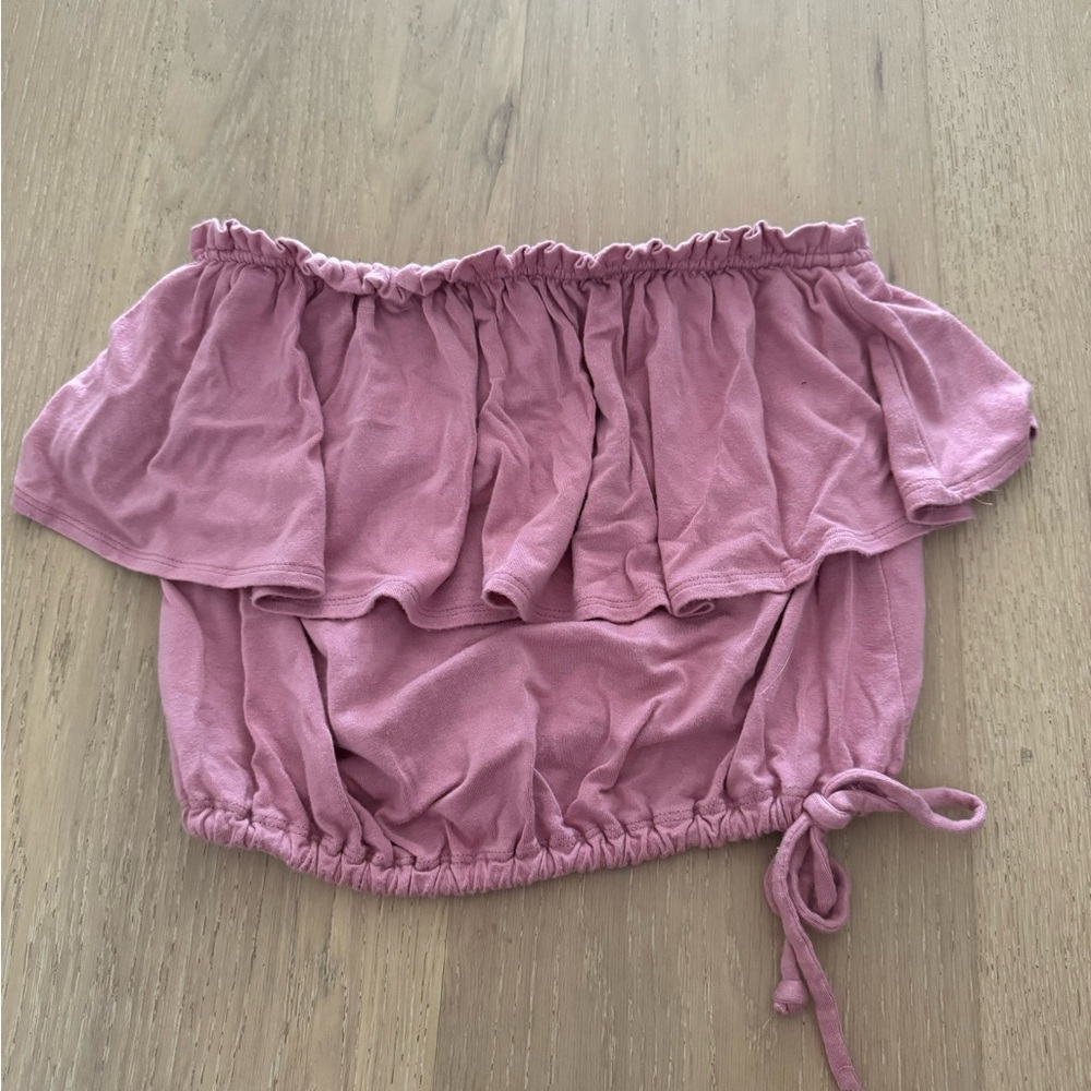 Pink tube top